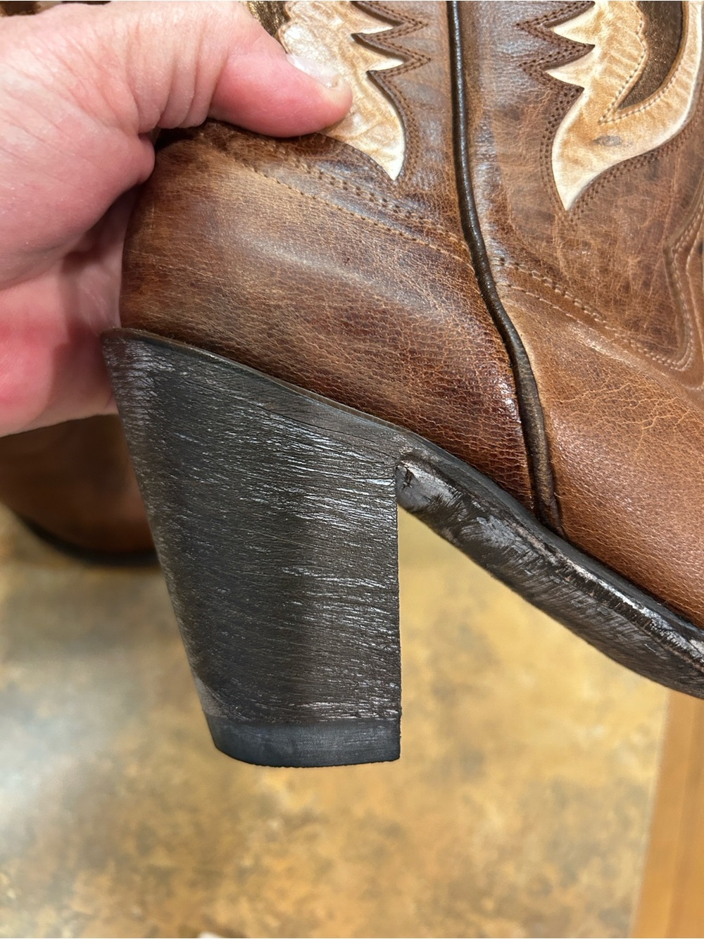 Idyllwind/Miranda Lambert Vice Leather Cowboy Boots - Picture 10 of 15